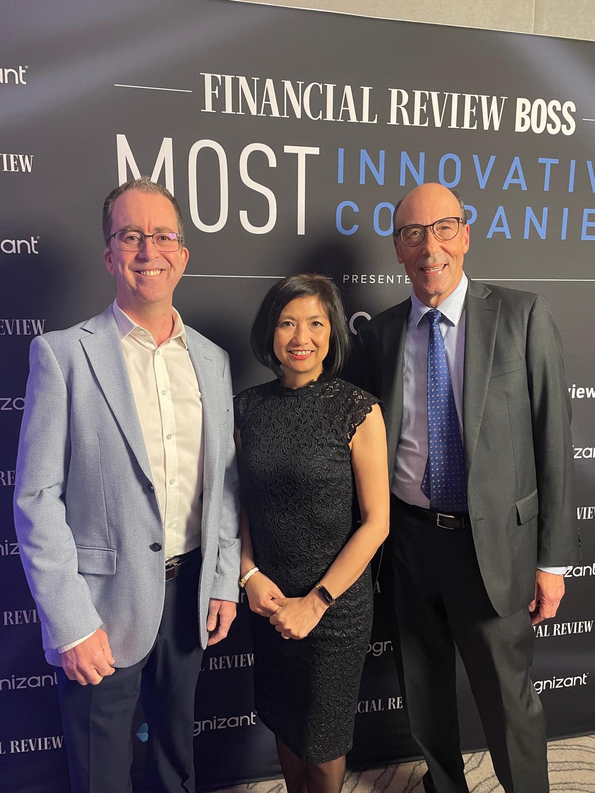 Eyeonic at the AFR BOSS Most Innovative Companies Awards, Sydney