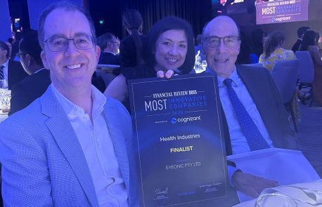 Eyeonic at the AFR BOSS Most Innovative Companies Awards, Sydney