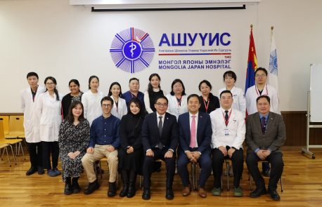 Eyeonic at the Australian Embassy in Mongolia