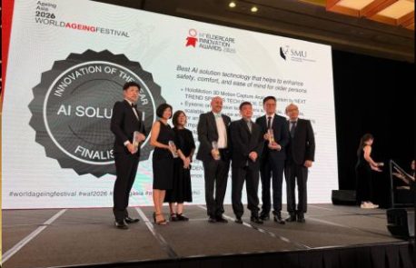 Eyeonic at the Asia Pacific Eldercare Innovation Awards, World Ageing Festival, Singapore