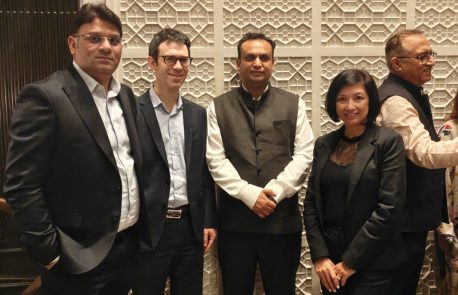 Eyeonic at the AI Impact Summit Mumbai Roundtable, Jio World Convention Centre, India