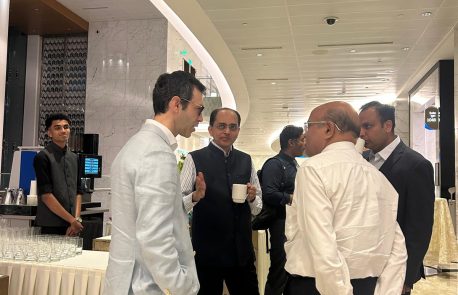 Eyeonic at the AI Impact Summit Mumbai Roundtable, Jio World Convention Centre, India