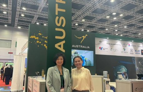 Eyeonic at the Australia stand, APHM 2026 Kuala Lumpur