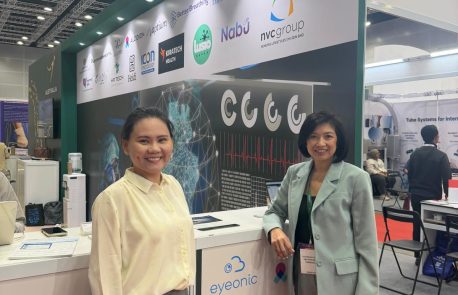 Eyeonic at the Australian Pavilion booth, APHM 2026 Kuala Lumpur