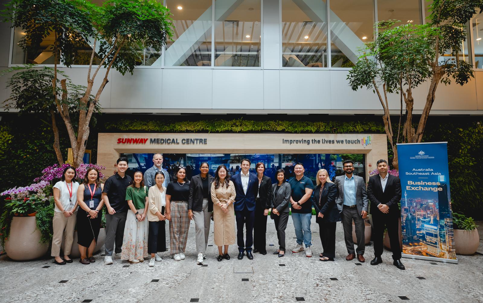 Australia Southeast Asia Business Exchange delegation at Sunway Medical Centre, Kuala Lumpur